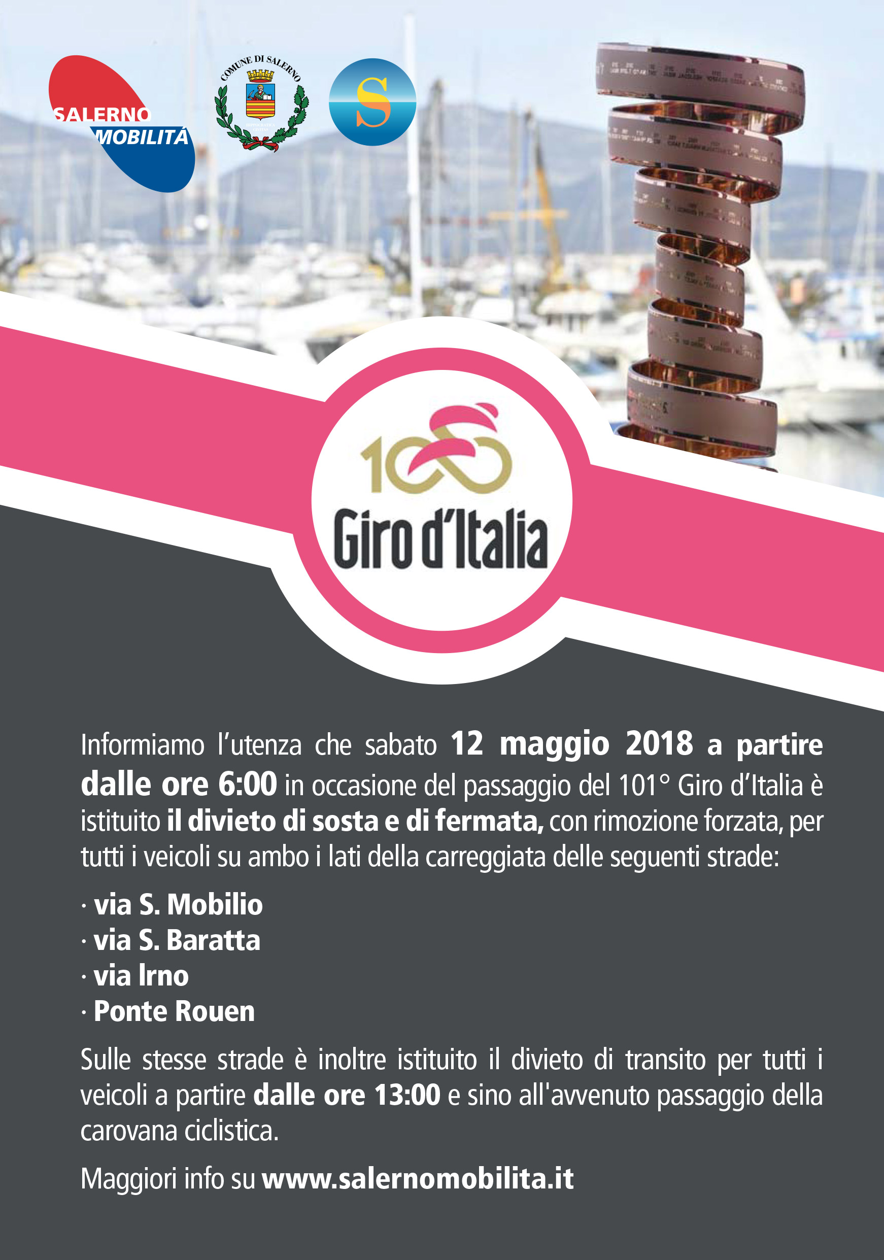 Infomobilità 101° Giro d’Italia