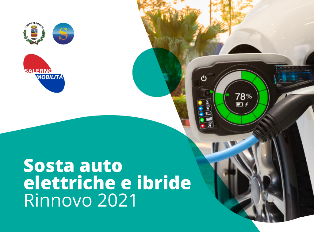 Sosta Auto elettrice e ibride | Rinnovo 2021